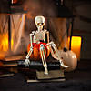 Skeleton Body Pumpkin Poke-Ins Halloween Decoration Image 1