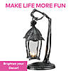 Skeleton Crew Hanging Lantern Plastic Halloween Decoration Image 2