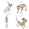 Skeleton Dog Bone Sale Halloween Decorating Kit - 8 Pc. Image 1