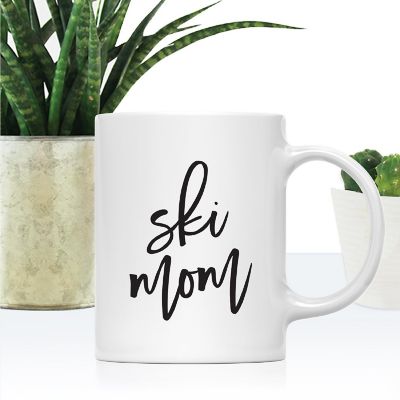 Ski Mom Ceramic Mug Image 1