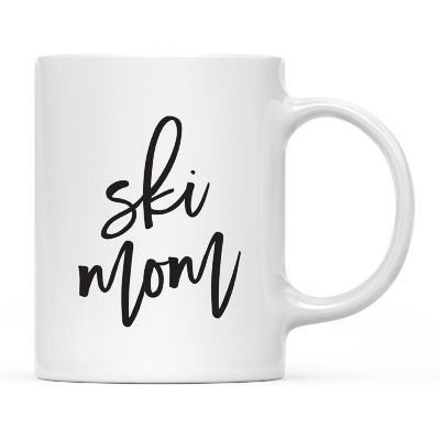 Ski Mom Ceramic Mug Image 2