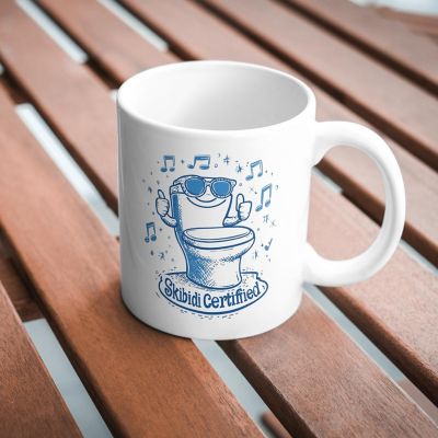 Skibidi Certified Mug by Dancing Littles Jungle Image 2