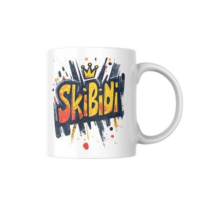 Skibidi Mug by Dancing Littles Jungle Image 1