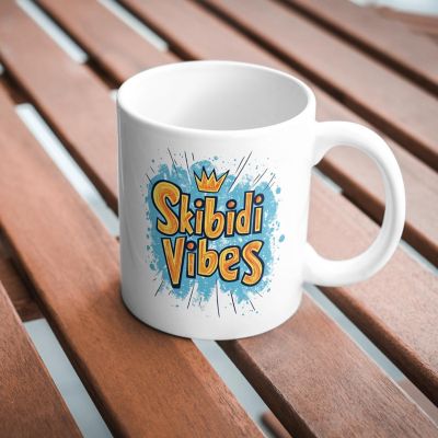 Skibidi Vibes Mug by Dancing Littles Jungle Image 2