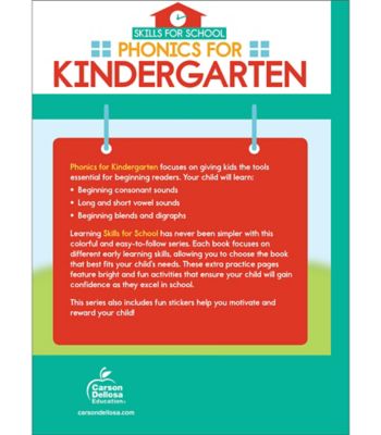 Skills for School Phonics for Kindergarten Image 1