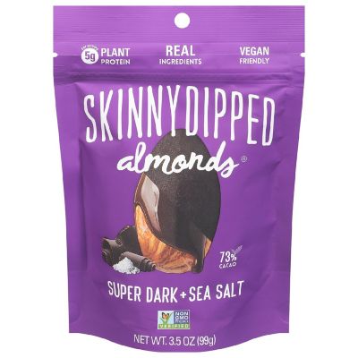Skinnydipped - Almonds Spr Dark & Sea Salt - Case of 10-3.5 OZ Image 1