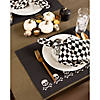 Skulls Embroidered Placemat (Set Of 4) Image 3