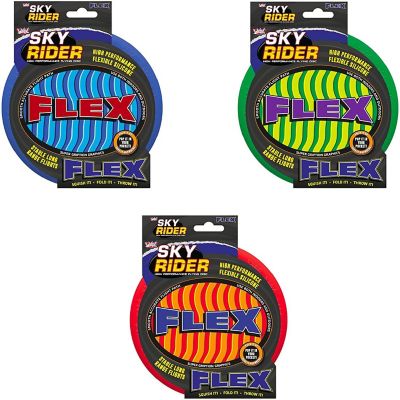 Sky Rider Flex Foldable Silicone Flying Disc 1 random color Image 1