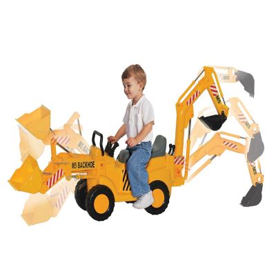 Skyteam 89898 Backhoe Loader Ride-On Large Image 1
