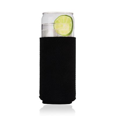 Slim Can Sleeve in Black Image 1