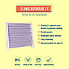 Sling Book Shelf - White w/ Lilac Image 1