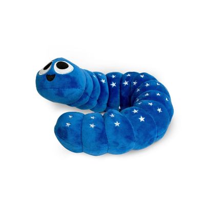 Slither IO Jumbo 24 Inch Bendable Plush  Blue Star Image 1