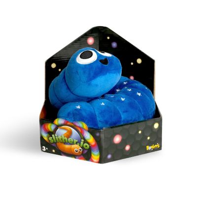 Slither IO Jumbo 24 Inch Bendable Plush  Blue Star Image 3