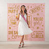 Small Bridal Backdrop - 2 Pc. Image 1