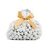 Small Clear Cellophane Bags with Gold Bow Kit for 50 Image 1