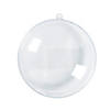 Small DIY Clear Disc Ornaments - 24 Pc. Image 1