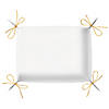 Small Gold Foil Trim Treat Trays - 2 Pc. Image 1
