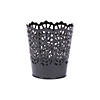Small Halloween Die-Cut Spider Web Pails - 6 Pc. Image 1