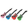 Small Inflatable Guitars - 12 Pc. Image 3