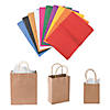 Small, Medium & Large Kraft Paper Bags & Assorted Tissue Paper Kit - 136 Pc. Image 1