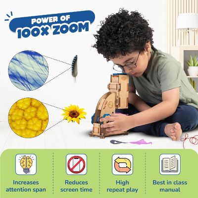 Smartivity: Microscope - Diy Science Toy, Stem Building Set, Ages 8+ Image 1