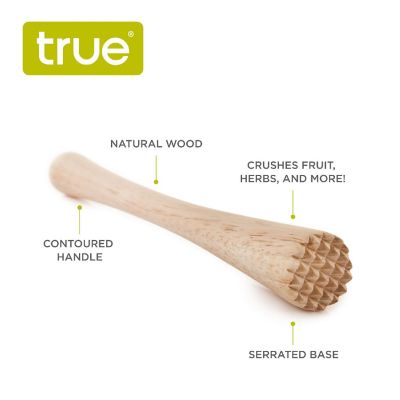 Smash&amp;#8482;: Natural Wood Muddler Image 3