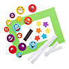 Smile Face Picture Frame Magnet Craft Kit - Makes 12 Image 1