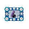 Smile Face Snowman Picture Frame Magnet Craft Kit - Makes 48 Image 1