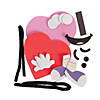 Smile Heart Valentine Magnet Craft Kit - Makes 12 Image 1