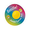Smile Jesus Loves You Lollipop Handouts for 12 Image 1