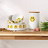 Smiley Face Ceramic Treat Canister Image 4