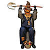 Smiling Jack Greeter with Chair Halloween Decoration Image 1