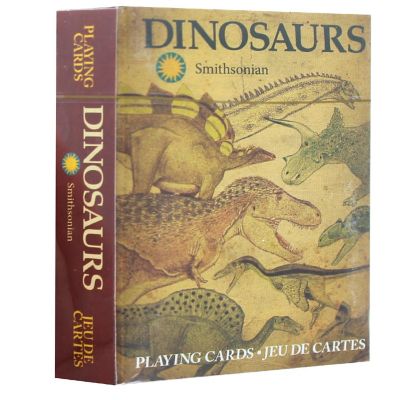 Smithsonian Dinosaurs Playing Cards  52 Card Deck + 2 Jokers Image 1