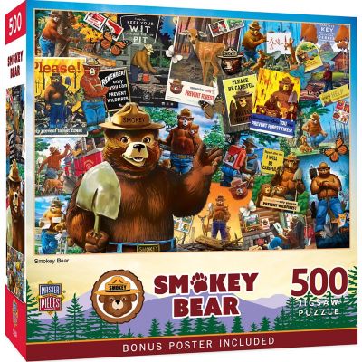 Smokey Bear Posters 500 Piece Jigsaw Puzzle Image 1