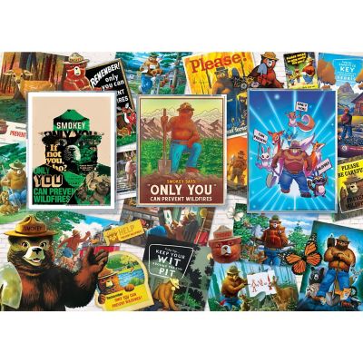 Smokey Bear Posters 500 Piece Jigsaw Puzzle Image 2