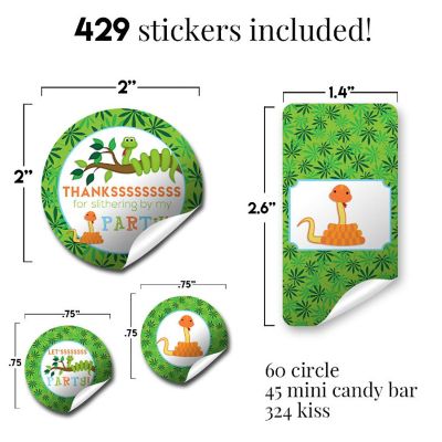 Snake Sticker Bundle 429pc. by AmandaCreation Image 2