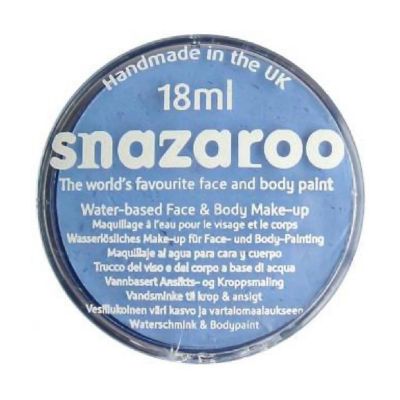 Snazaroo Face Paint - 18ml Blue - Pale Costume Accessory Image 1