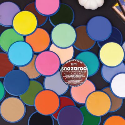 Snazaroo Face Paint - 18ml Brown - Rust Costume Accessory Image 2