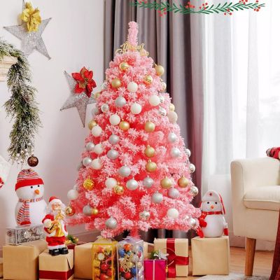 Snow Flocked Artificial Christmas Image 2