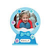 Snow Globe Picture Frame Magnet Christmas Craft Kit - Makes 12 Image 1