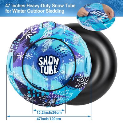 Snow Tube with Oxford Cloth Image 1