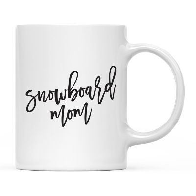 Snowboard Mom Ceramic Mug Image 2
