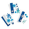 Snowflake Bookmark Craft Kit - Makes 12 Image 1