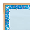 Snowflake Iridescent Bulletin Board Borders - 12 Pc. Image 1