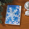 Snowflake Spiral Notepads with Pen - 12 Pc. Image 1