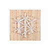 Snowflake String Art Craft Image 1
