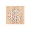 Snowflake String Art Craft Image 1