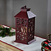 Snowflakes "Joy" Christmas Candle Lantern - 11" Image 1