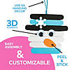 Snowman Craft Stick Christmas Ornament Craft Kit - Makes 12 Image 4
