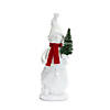 Snowman Figurine with Pine Accent (Set of 2) Image 2